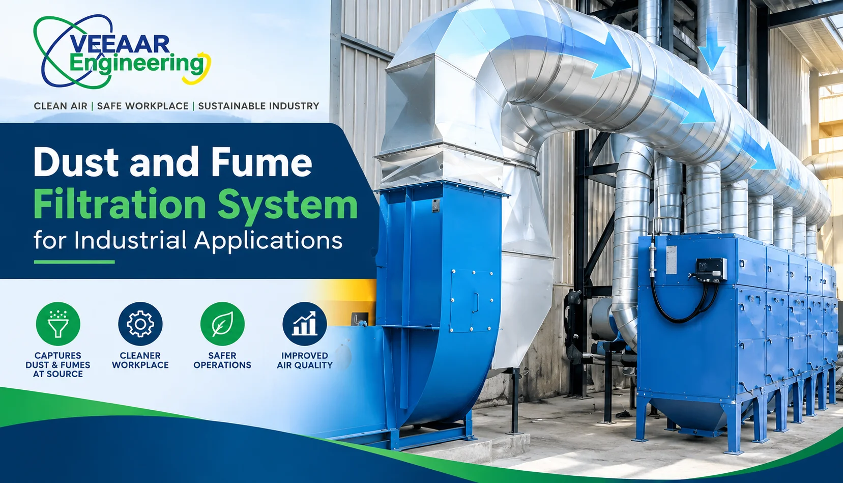 Dust and Fume Filtration System for Industrial Applications