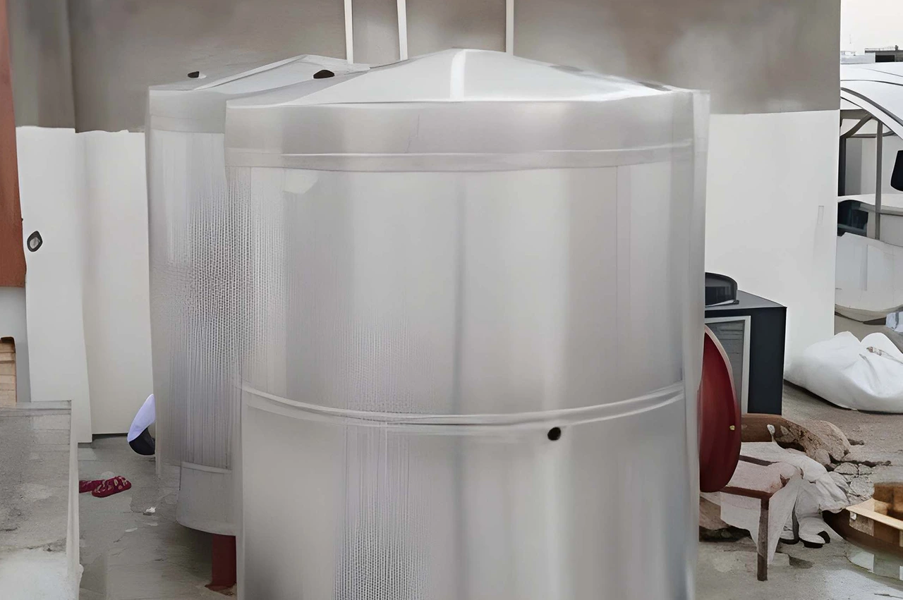 Hot water storage tanks